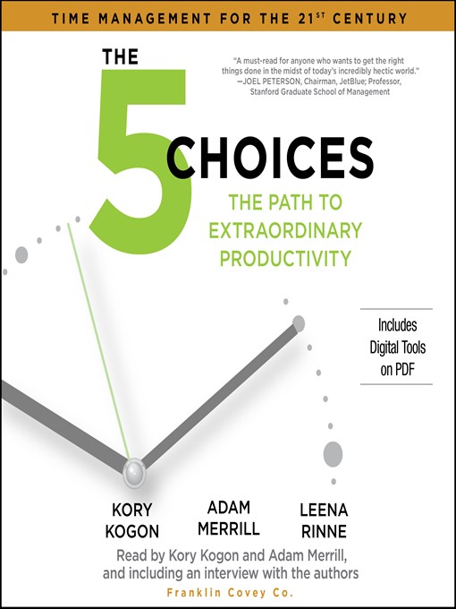 Title details for The 5 Choices by Kory Kogon - Available